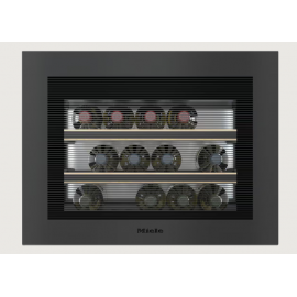 MIELE KWT 7112 iG Εντοιχιζόμενος συντηρητής κρασιών Μαύρο Obsidian ματ